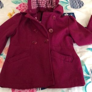 Girls pea coat
